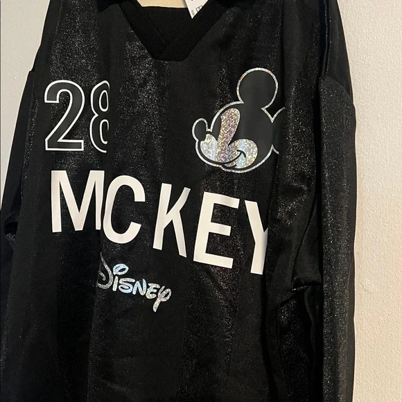 Disney Black Mickey Kids Jersey - Picture 4 of 8